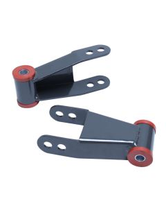 MaxTrac 73-87 Chevrolet C10 2WD 2in Rear Lowering Shackles - 411120