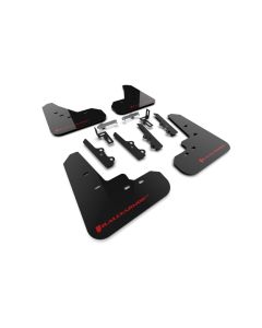 Rally Armor 2025+ Kia K4 Black Mud Flap Red Logo - MF111-UR-BLK-RD