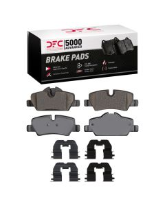 DFC 14-24 Mini Cooper (Excl Clubman) Rear 5000 Advanced Ceramic Brake Pads and Hardware Kit - 1551-1800-01