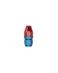 Russell Performance Red/Blue -6 AN Female Swivel to 3/8in Aluminum Tube - 639200