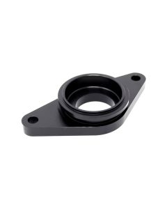 Torque Solution Tial Black Blow Off Valve Adapter: 02-07 Subaru WRX / 04-18 STI - TS-SU-TIAL-BK
