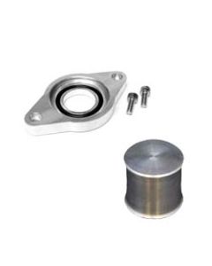 Torque Solution HKS Blow Off Valve Adapter w/ Plug: Subaru WRX 2008-2014 & Legacy GT 05-09 - TS-SU-HKS2c