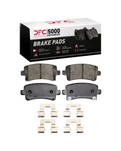 DFC 11-16 Buick LaCrosse Rear 5000 Advanced Ceramic Brake Pads and Hardware Kit - 1551-1430-02