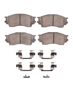 DFC 95-02 Mazda Millenia Front 5000 Advanced Ceramic Brake Pads and Hardware Kit - 1551-0643-01