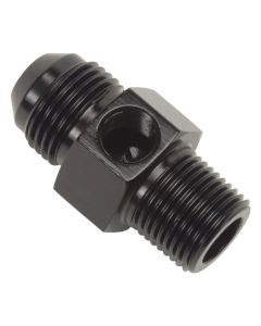 Russell Performance -6 AN Flare to 3/8in Pipe Pressure Adapter (Black) - 670063
