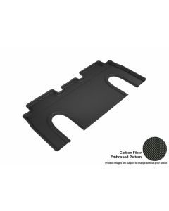 3D MAXpider 2016-2020 Tesla Model X 6-Seats Kagu 2nd Row Floormats - Black - L1TL00121509
