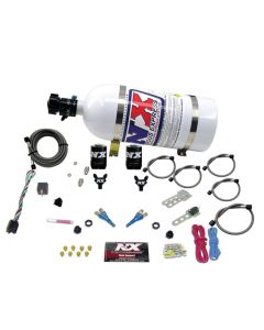 Nitrous Express Dodge EFI Full Race Dual Nozzle Nitrous Kit (100-300HP) w/10lb Bottle - 20315-10