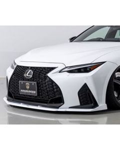AIMGAIN Sport Front Lip Spoiler For IS350 / IS300 F Sport 2021-2024 - AMG-SP-30IS-K-FUS-FRP