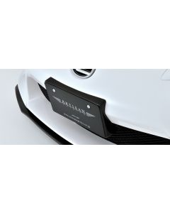 Artisan Spirits Black Label Number Plate Base Fiberglass (FRP) for Lexus LFA 2011+ - ART-LFA-NP-FRP