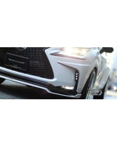 Artisan Spirits Black Label LED Bumper Garnish Fiberglass (FRP) for Lexus NX F Sport 2014-2016 - ART-NX-BG-FRP