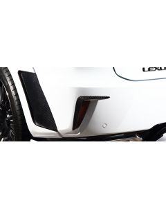 Artisan Spirits Black Label Rear Bumper Garnish Fiberglass (FRP) for Lexus RX F Sport 2015+ - ART-RX-RBG-FRP
