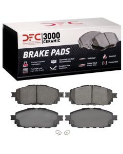 DFC 16-25 Toyota Hilux (Mexico) Front 3000 Semi-Metallic Brake Pads - 1311-2006-00