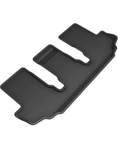 3D MAXider 20-23 Toyota Highlander 8-Seat Kagu Black Floor Mat - Row 3 - L1TY26231509