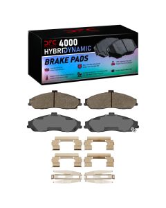 DFC 97-13 Chevrolet Corvette Front 4000 HybriDynamic Brake Pads and Hardware Kit - 4000-0731-01