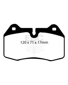 EBC 94-96 BMW 840 4.0 (E31) Greenstuff Front Brake Pads - DP21032