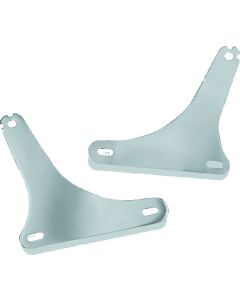 Chrome Backrest Mounts - Kuryakyn 1667 Multi-Purpose