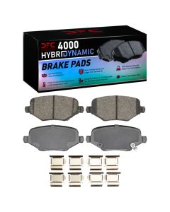 DFC 12-16 Chrysler Town & Country Rear 4000 HybriDynamic Brake Pads and Hardware Kit - 4000-1719-01
