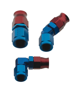 Fragola -3AN Straight Hose End - Alum - 690103