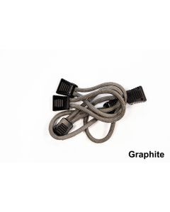 Fishbone Offroad Paracord Zipper Pulls 5 Pcs Graphite - FB51279-G