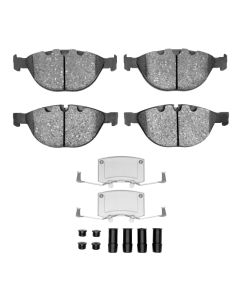 DFC 04-12 BMW M6 Front 5000 Advanced Low Metallic Brake Pads and Hardware Kit - 1551-1151-01