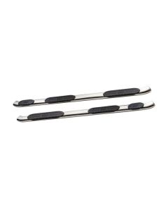 Westin 2007-2018 Toyota Tundra D-Cab (6.5 ft Bed) PRO TRAXX 5 WTW Oval Nerf Step Bars - SS - 21-534170