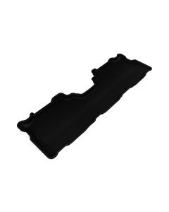 3D MAXpider 2012-2017 Toyota Prius V Kagu 2nd Row Floormats - Black - L1TY16221509