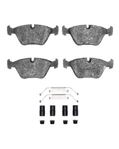 DFC 87-05 BMW 735i Front 5000 Advanced Low Metallic Brake Pads and Hardware Kit - 1551-0394-01