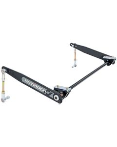 RockJock XJ Antirock Sway Bar Kit Front Bolt-On Aluminum Mounts 17in Forged Arms - CE-9900XJF
