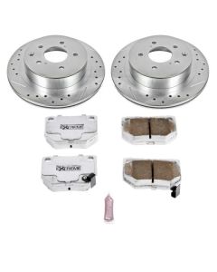 Power Stop 89-96 Nissan 300ZX Rear Z26 Street Warrior Brake Kit - K666-26