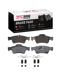 DFC 05-18 Mercedes-Benz GL350 Rear 5000 Advanced Low Metallic Brake Pads and Hardware Kit - 1551-1122-01