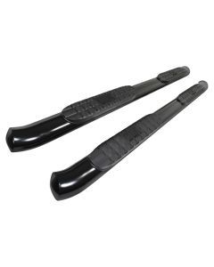 Westin 2022 Toyota Tundra Double Cab PRO TRAXX 4 Oval Nerf Step Bars - Black - 21-24225