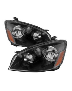 xTune Nissan Altima 05-06 Halogen Model Only OEM Style Headlights Black HD-JH-NA05-OE-BK - 9030000