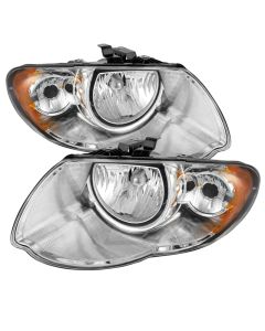 xTune Chrysler Town & Country 05-07 Crystal Headlights Chrome HD-JH-CHRTC05-AM-C - 9025280