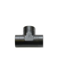 Anodized Black -10AN Female Flare Tee Fitting