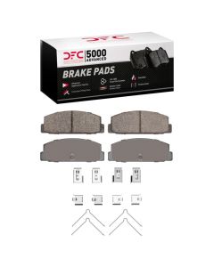 DFC 84-05 Mazda 6 Rear 5000 Advanced Ceramic Brake Pads and Hardware Kit - 1551-0332-01