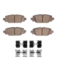 DFC 18-25 Jeep Wrangler Rear 4000 HybriDynamic Brake Pads and Hardware Kit - 4000-2172-01