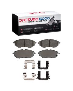 DFC 05-21 Subaru Outback Front Euro 5000 Ceramic Brake Pads and Hardware Kit - 1600-1078-01