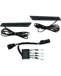 Sleek LED Saddlebag Hinge Accents - Kuryakyn 5477