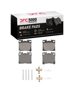 DFC 22-25 Toyota GR Corolla Rear 5000 Advanced Low Metallic Brake Pads and Hardware Kit - 1551-2451-01
