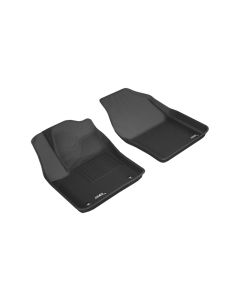 3D MAXpider 2018-2019 Toyota C-HR Kagu 1st Row Floormat - Black - L1TY22311509