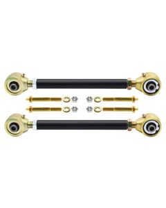 RockJock TJ/LJ Johnny Joint Adjustable Control Arms Rear Upper Double Adjustable Greasable Pair - CE-9103S