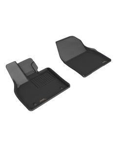 3D MAXider 2023 Toyota BZ4X Kagu Black Floor Mat - Row 1 - L1TY29011509