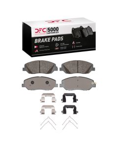DFC 06-19 Hyundai Santa Fe XL Front 5000 Advanced Ceramic Brake Pads and Hardware Kit - 1551-1917-01