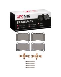 DFC 16-20 Cadillac ATS Front 5000 Advanced Low Metallic Brake Pads and Hardware Kit - 1551-1001-03