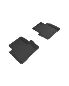 3D MAXpider 2013-2017 Dodge Dart Kagu 2nd Row Floormats - Black - L1DG02321509