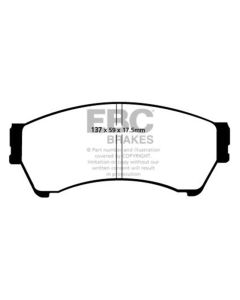 EBC 06-07 Mazda 6 2.3 Yellowstuff Front Brake Pads - DP41765/2R