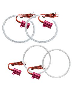 Oracle Mitsubishi Lancer/Evo 08-16 LED Halo Kit - White - 2672-001