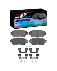 DFC 05-15 Toyota Tacoma Front 4000 HybriDynamic Brake Pads and Hardware Kit - 4000-0906-12