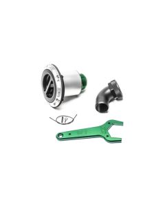 Radium Engineering Remote Mount Vented Standard Filler 1.5in Elbow - 20-1105-V