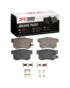 DFC 97-02 Acura CL Rear 5000 Advanced Ceramic Brake Pads and Hardware Kit - 1551-0537-02